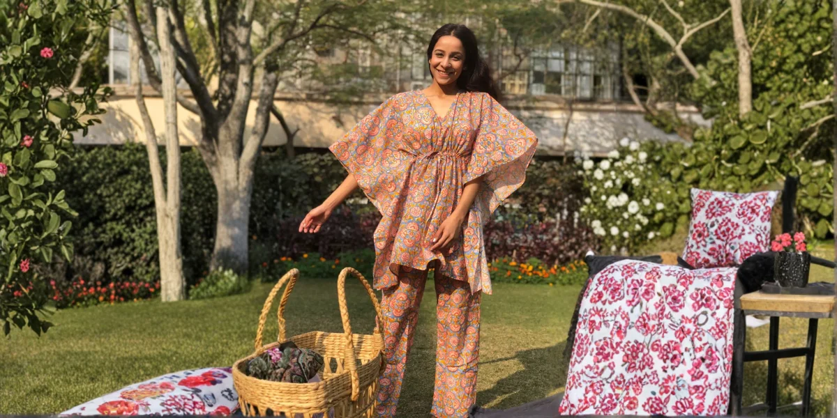 Kaftan Co-ord Sets, Cotton Kaftan Co Ord Set, Kaftan Style, Types Of Kaftan, Cotton Kaftan For Women, Kaftan Long Dress Women, Short Kaftan Co Ord Set