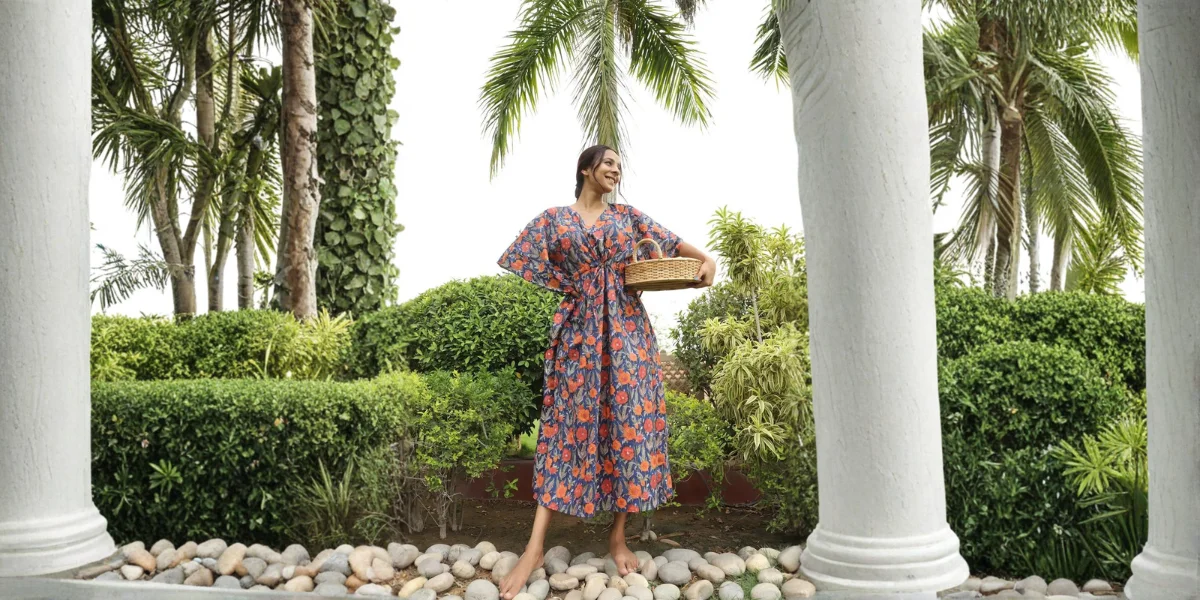 Kaftan Co-ord Sets, Cotton Kaftan Co Ord Set, Kaftan Style, Types Of Kaftan, Cotton Kaftan For Women, Kaftan Long Dress Women, Short Kaftan Co Ord Set